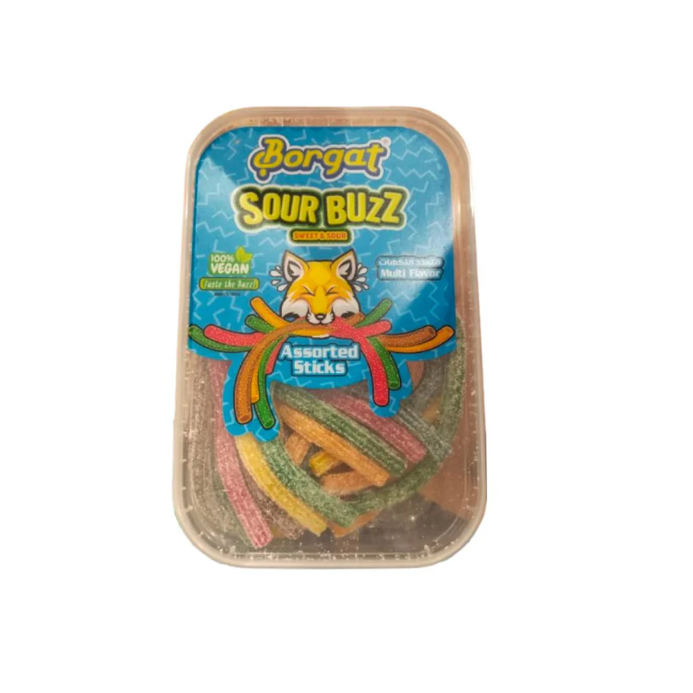 borgat sour buzz multi flavor 190g