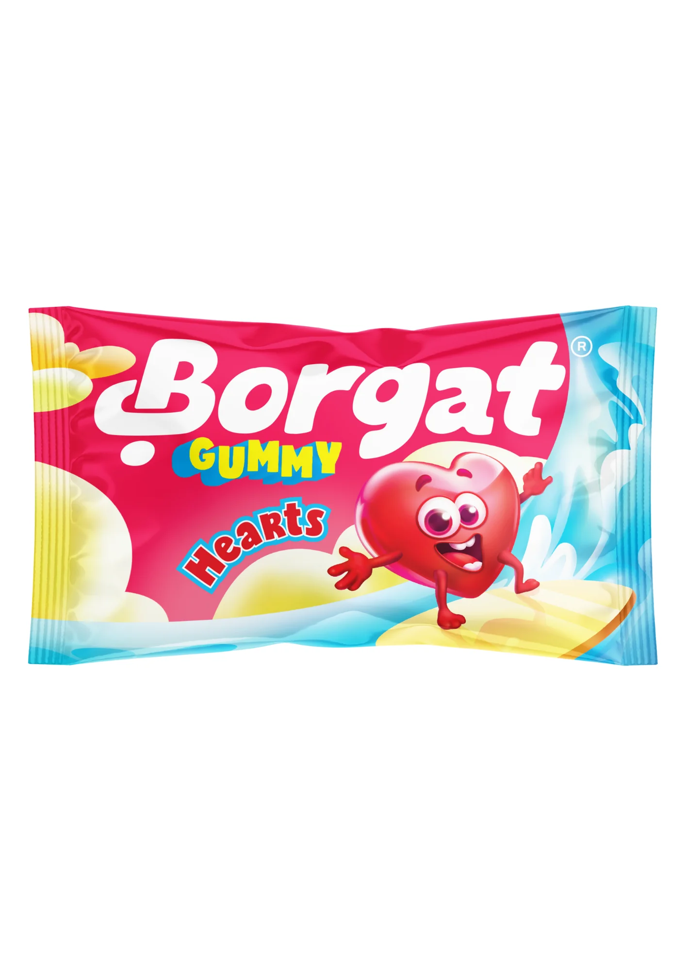 borgat gummy hearts  36g