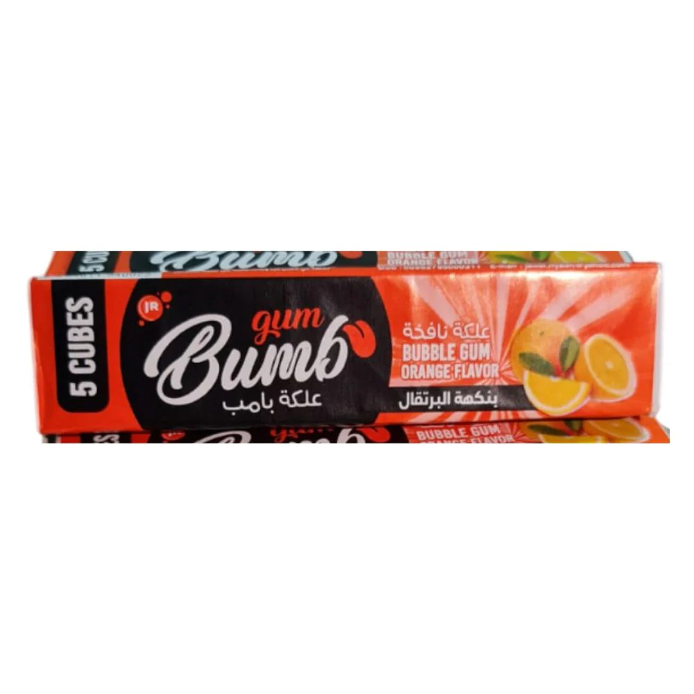 bumb bubble gum orange