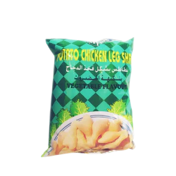 chicken sticks Chips vegetables