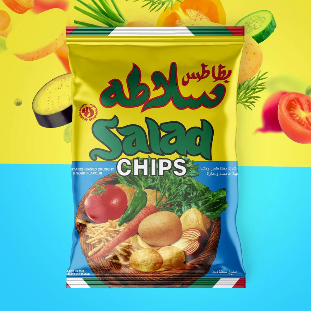 Salata chipsy family size
