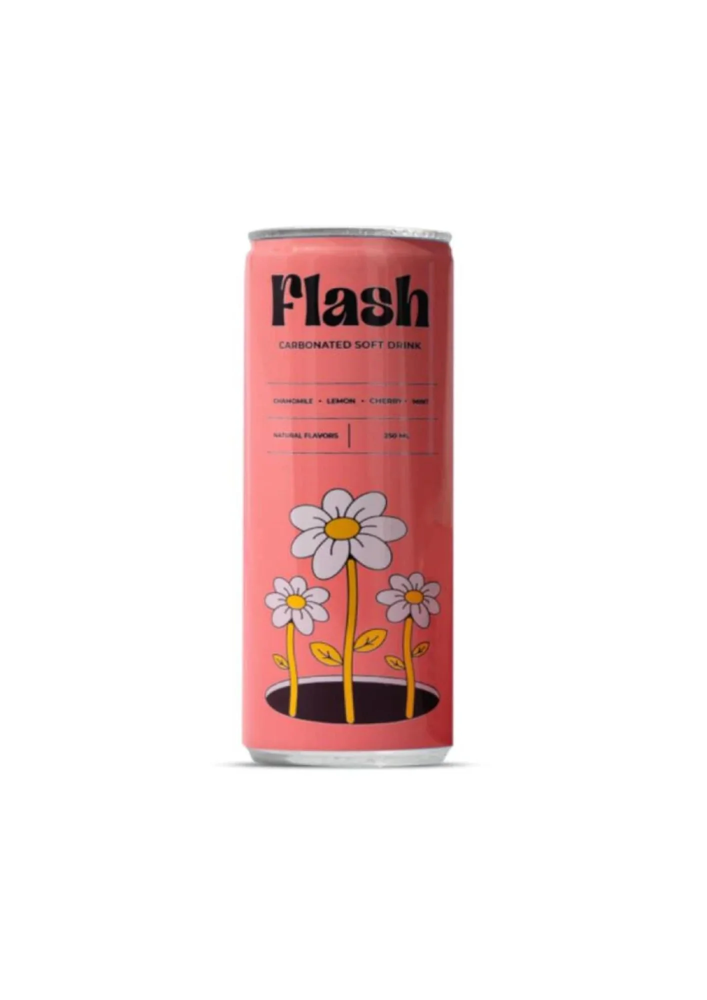 flash carbonated soft drink 250ml (red)