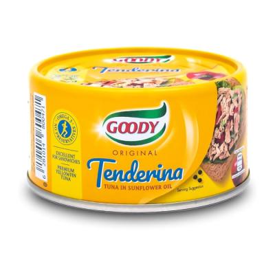 Goody tenderina light meat tuna 185g