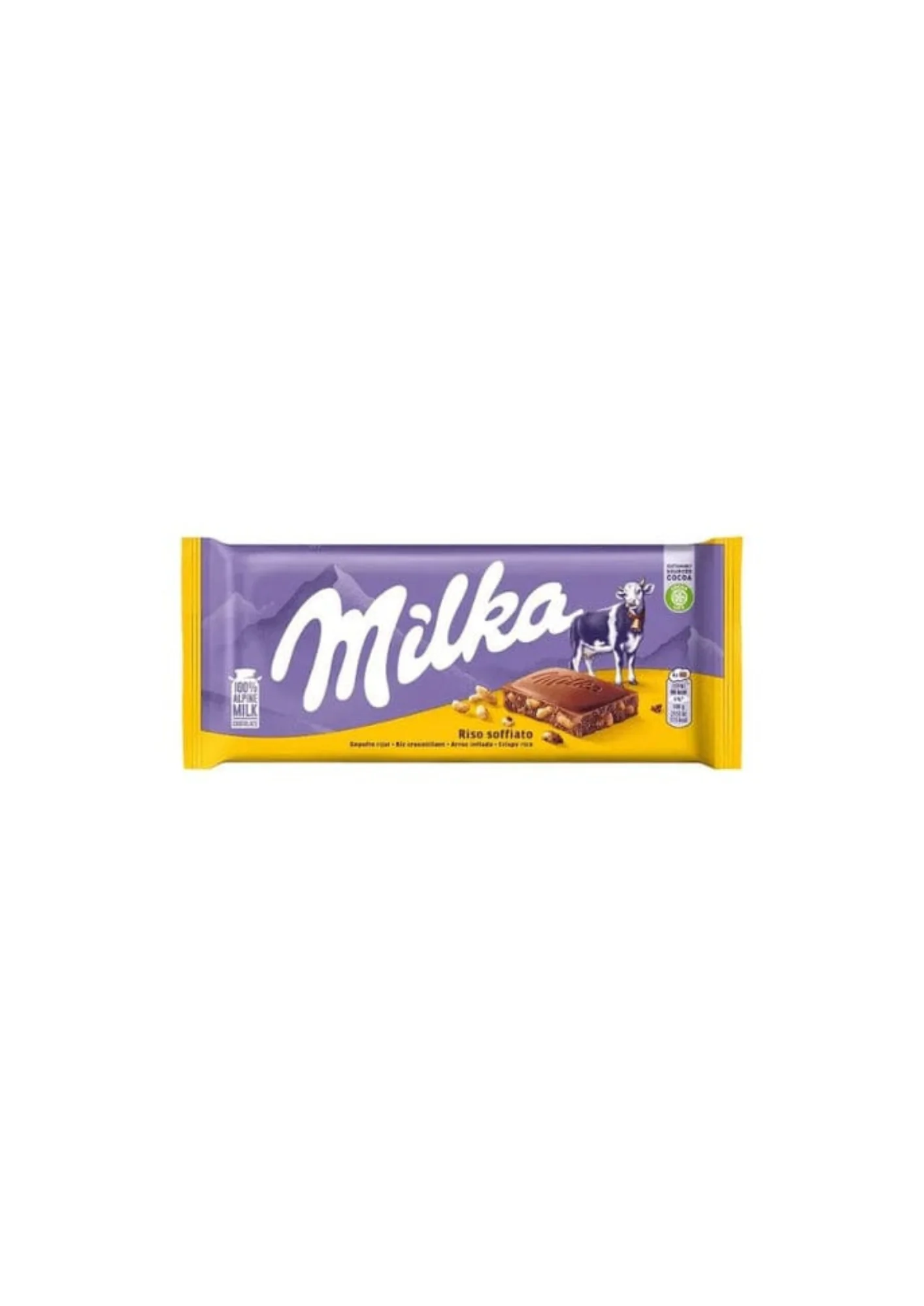 milka chocolate riso soffiato