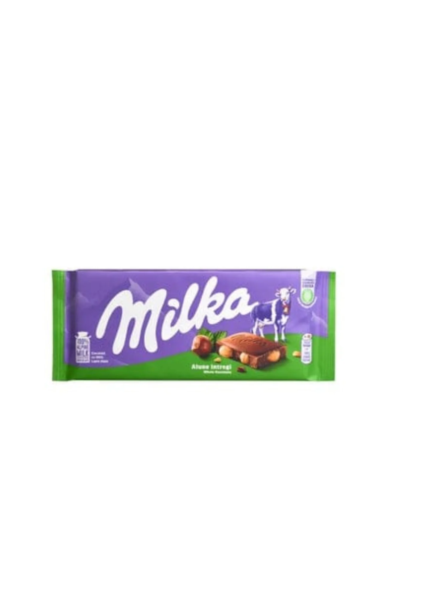 milka chocolate whole hazelnut