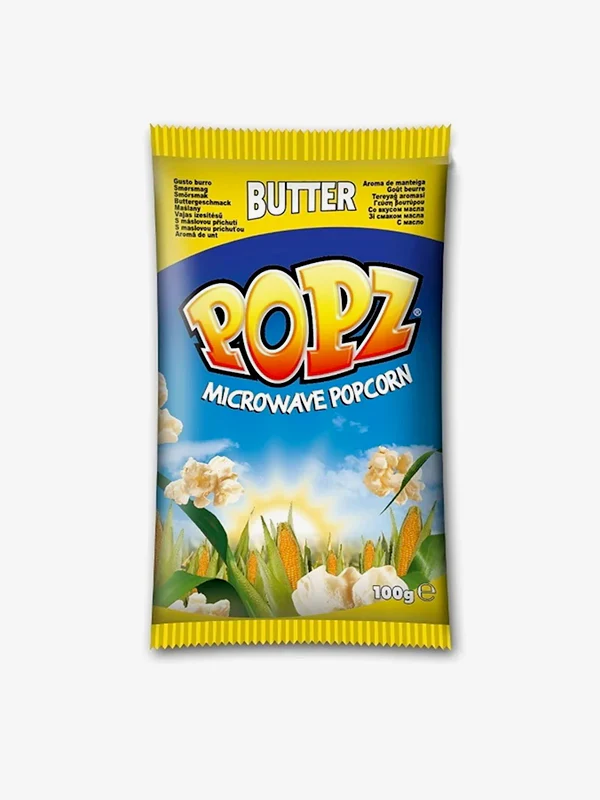 Popz Butter Popcorn 90g
