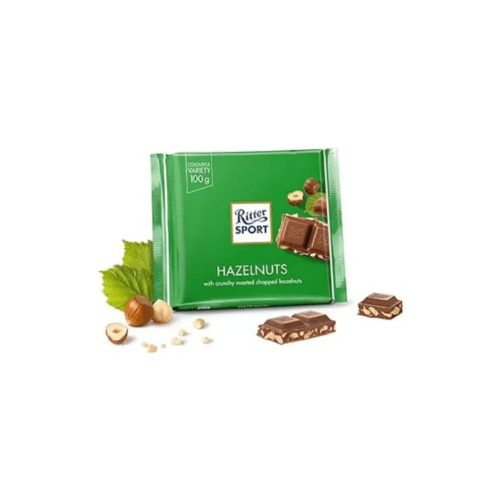 Ritter Sport Hazelnuts Chocolate 100g