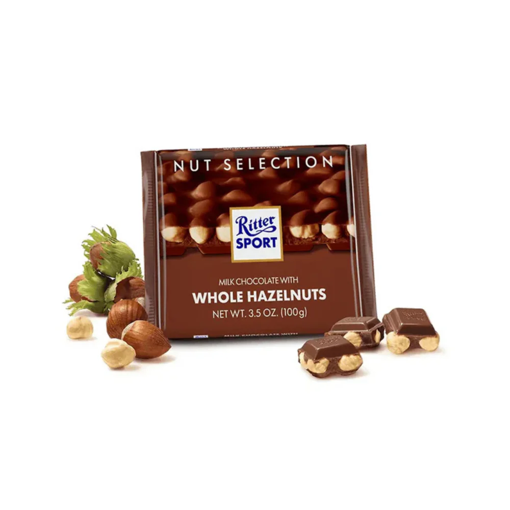 Ritter Sport Whole Hazelnuts 100g