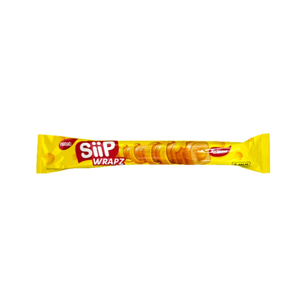 siip wrapz cheese flavour coated snack 15g