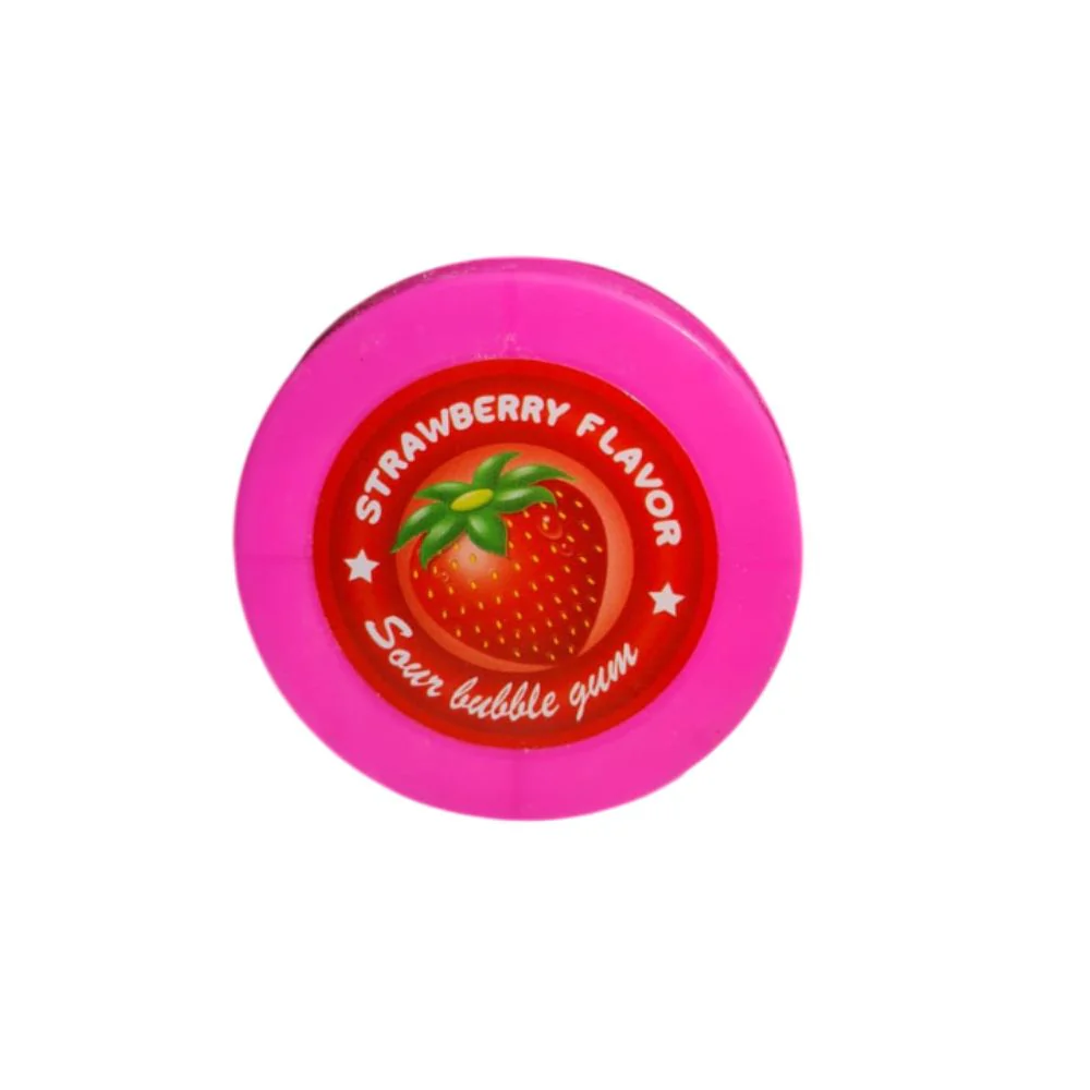 sour bubble gum (lyan) strawaberry flavor