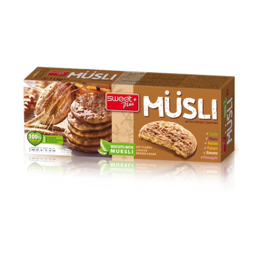 sweet plus musli integral 115g