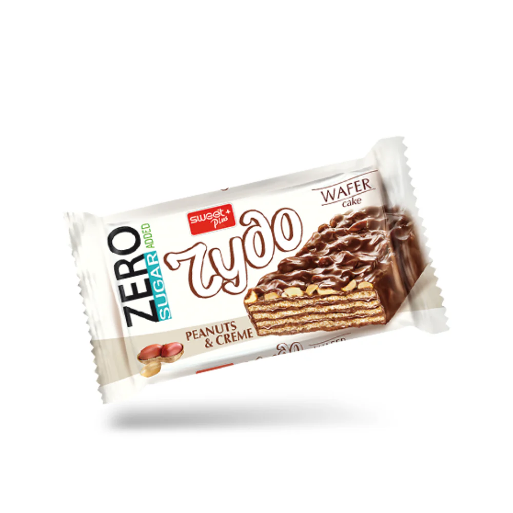 sweet plus zydo wafer peanuts creme 38g