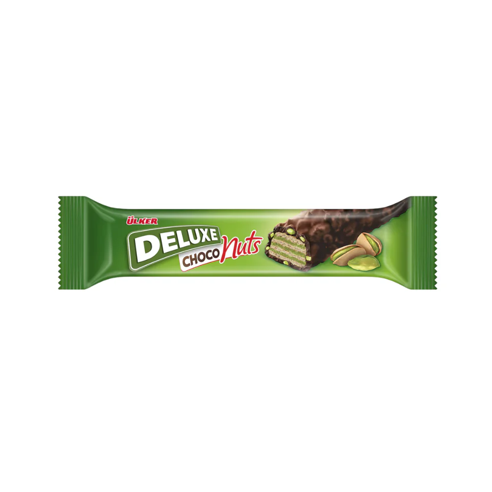ulker deluxe choco nuts (pistachio)