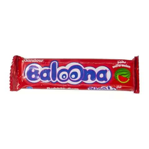 Watermelon balloon gum